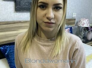 Blonddwomann